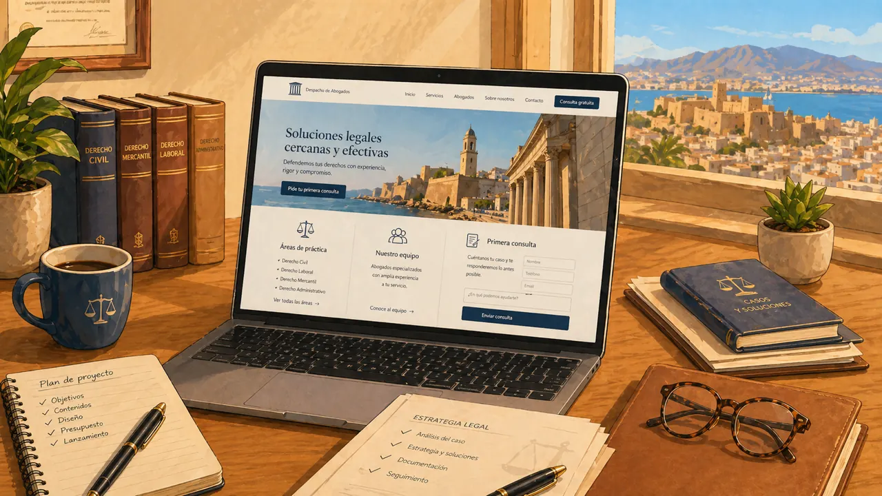 Fondo abstracto para diseño web de abogados